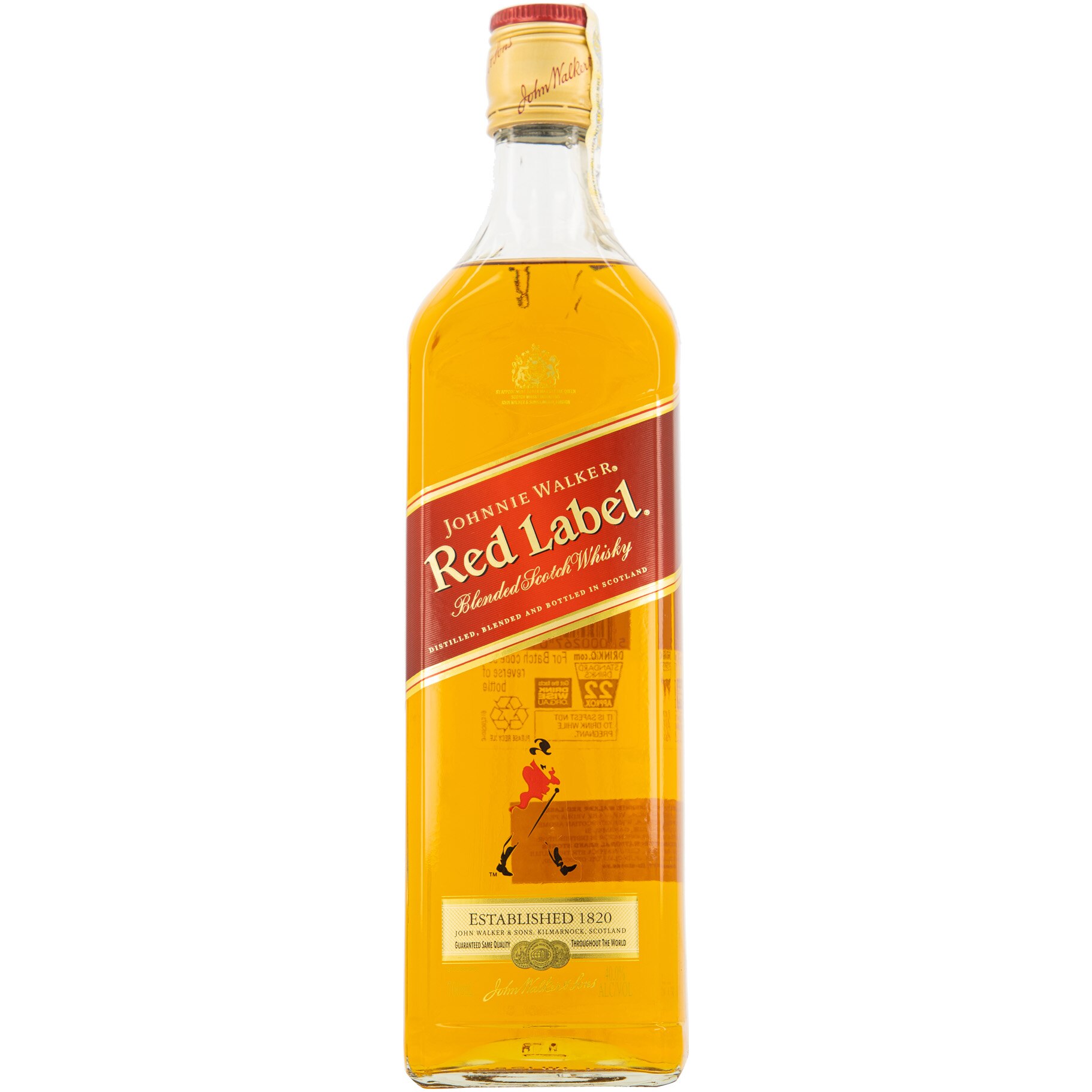 Whisky Johnnie Walker Red Label, Blended 40%, 0.7l