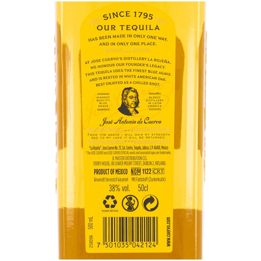Jose Cuervo ロゴ入りマット Jose Cuervo Bar Mat 49.5 x 19 x 1 cm