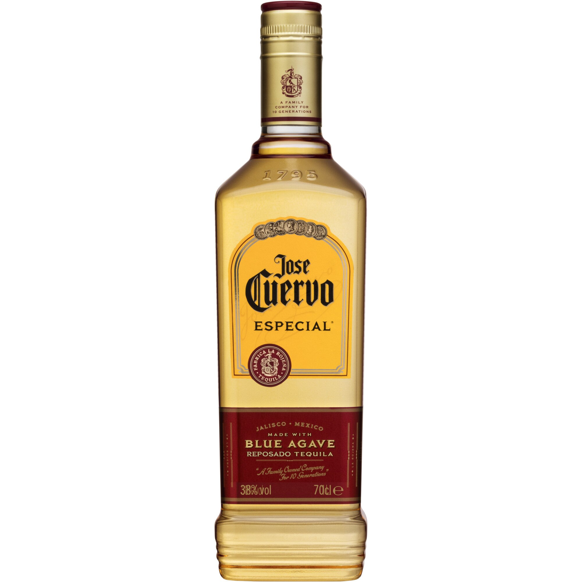 Tequila Jose Cuervo Gold, 38%, 0.7l