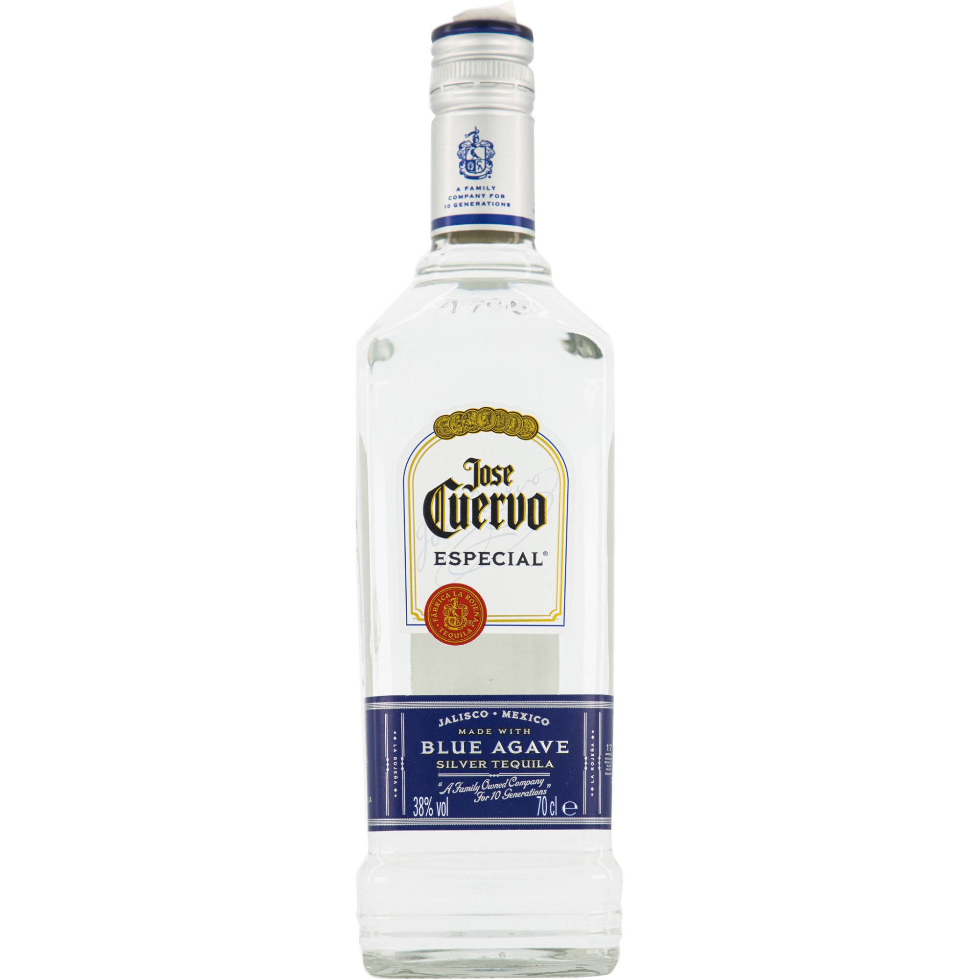 Tequila Jose Cuervo Silver, 38%, 0.7l