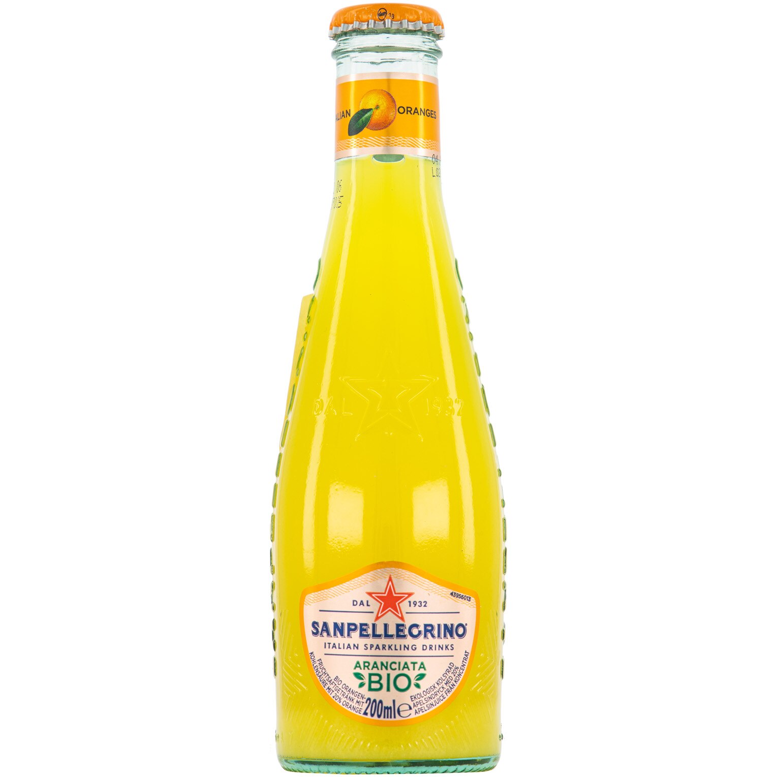 Suc de Portocale Bio San Pellegrino Aranciata Organic, 200 ml