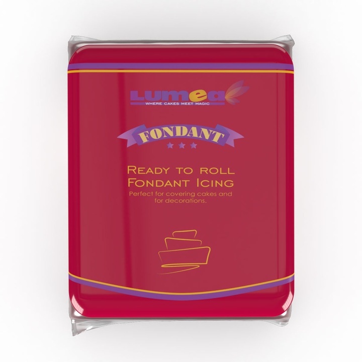 Fondant visiniu, 500g - Lumea Basmelor