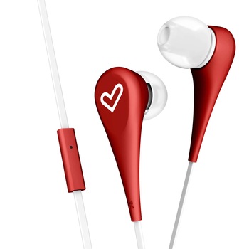 Casti audio Energy Style 1+, In-ear, Red Casti audio Energy Style 1+, In-ear, Red