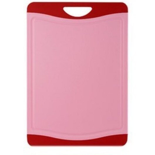 Tocator plastic, anti-bacterial, cu sistem anti-alunecare si rezistent la deformare, 28x19cm, Bergner