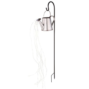 Stropitoare solara decorativa, Globo Lighting, 80 LED-uri curgatoare, suport, fixare in pamant 112 cm Stropitoare solara decorativa, Globo Lighting, 80 LED-uri curgatoare, suport, fixare in pamant 112 cm