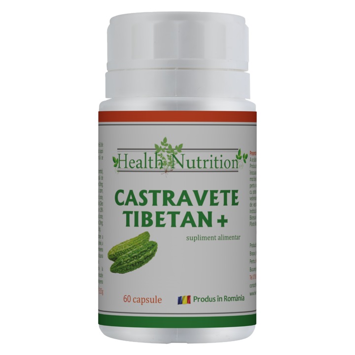 Castravete Tibetan 60 cps | Healtj Nutrition