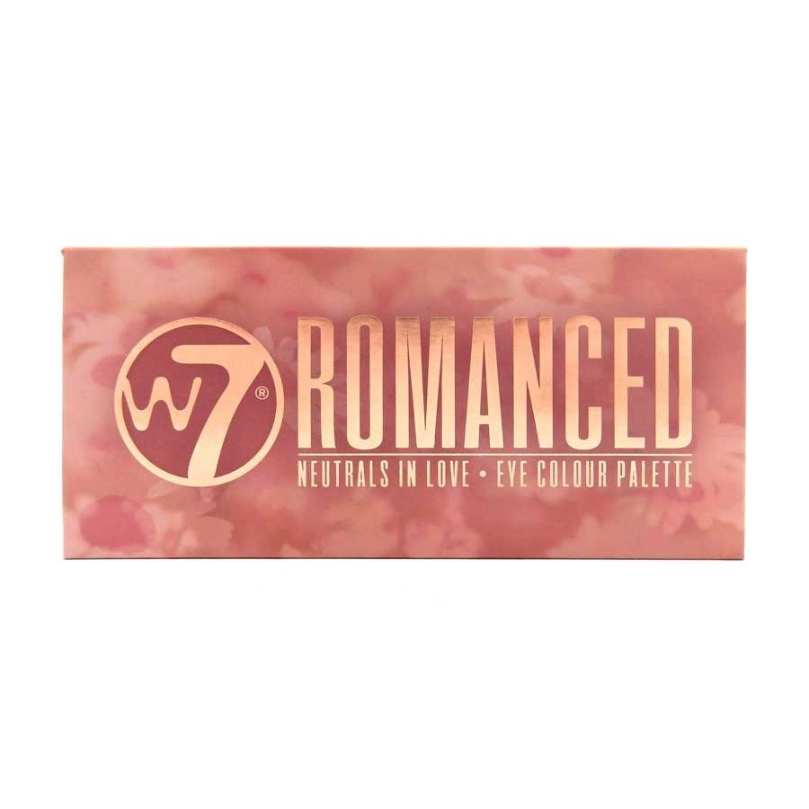 W7 Romanced Neutrals In Love Augenfarbpalette – Mit Matten & Glitzernden Tönen, Hochpigmentiert