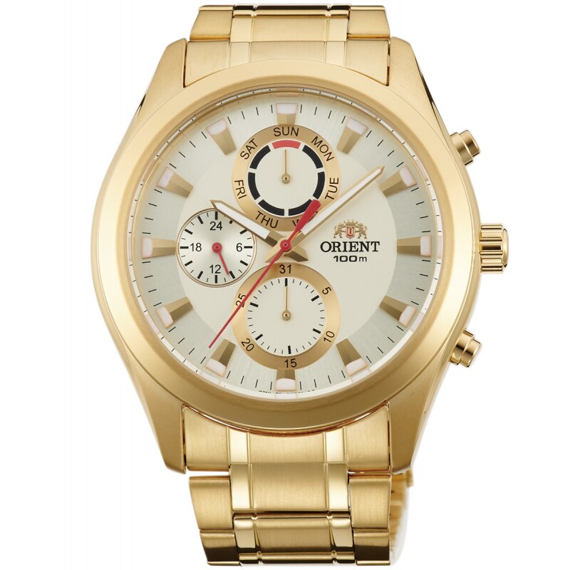 Ceas barbatesc Orient SUY07003C0 Quartz Auriu