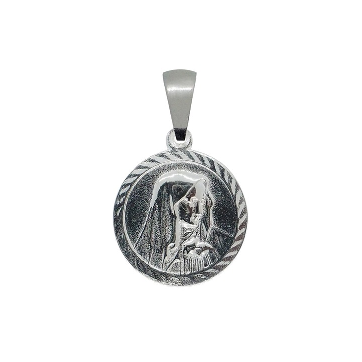 Сребърна висулка Богородица 4198250 Dras