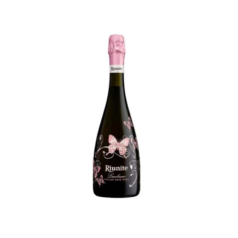 Vin Spumant Lambrusco Rose Butterfly, 0.75l