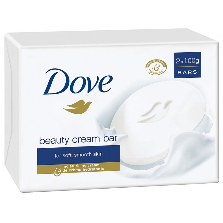 Sapun DOVE Original, 2 bucati x 100 g