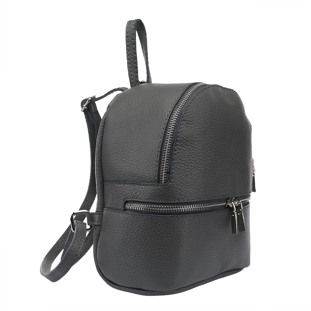 Rucsac dama,piele,Toro Nero,Teen spirit grey