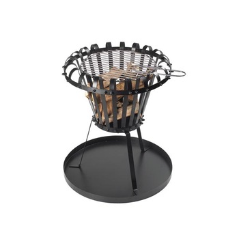 Cos pentru foc Perel, cu tava de depozitare cenusa, inaltime 53.5 centimetri, diametru 50 centimetri Cos pentru foc Perel, cu tava de depozitare cenusa, inaltime 53.5 centimetri, diametru 50 centimetri