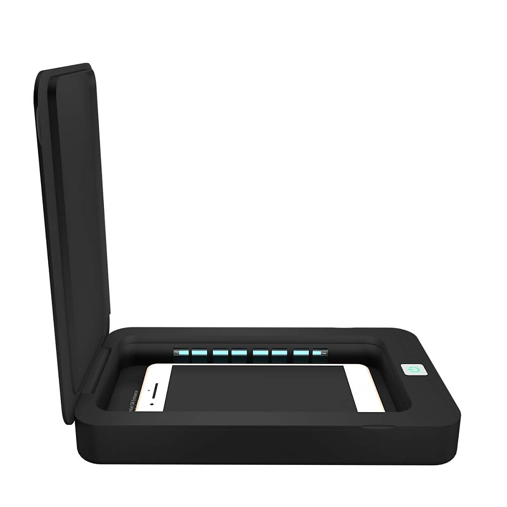 Dispozitiv pentru dezinfectare , Anself, Incarcare USB, UV, Functie aromaterapie, Negru