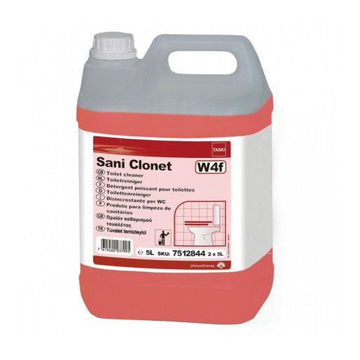 Detartrant profesional grupuri sanitare,Taski Sani Clonet,5L,Diversey