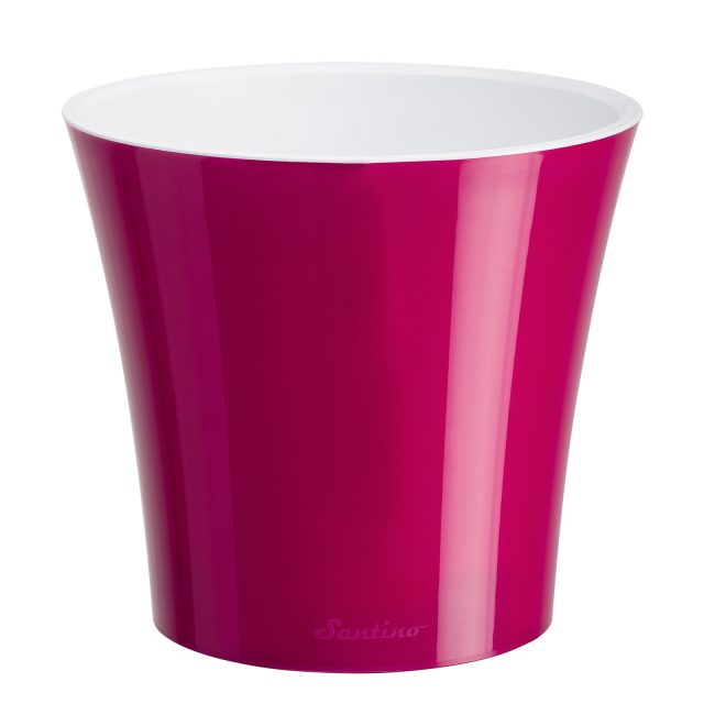 Ghiveci inteligent pentru orhidee cu sistem de autoudare Arte, cu volumul de 1.2 L Liliac -Alb