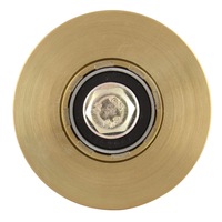 Roata Simpla cu Rulment pentru Porti Culisante EvoTools, Diametrul 80 mm, Profil V