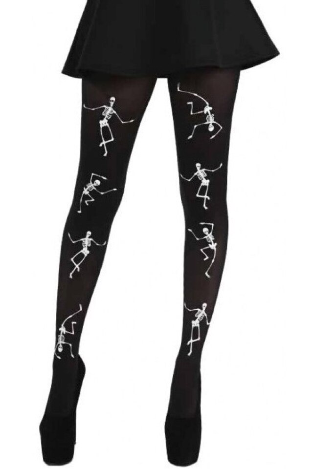 Dres Pamela Mann, Dancing Skeletons, Negru