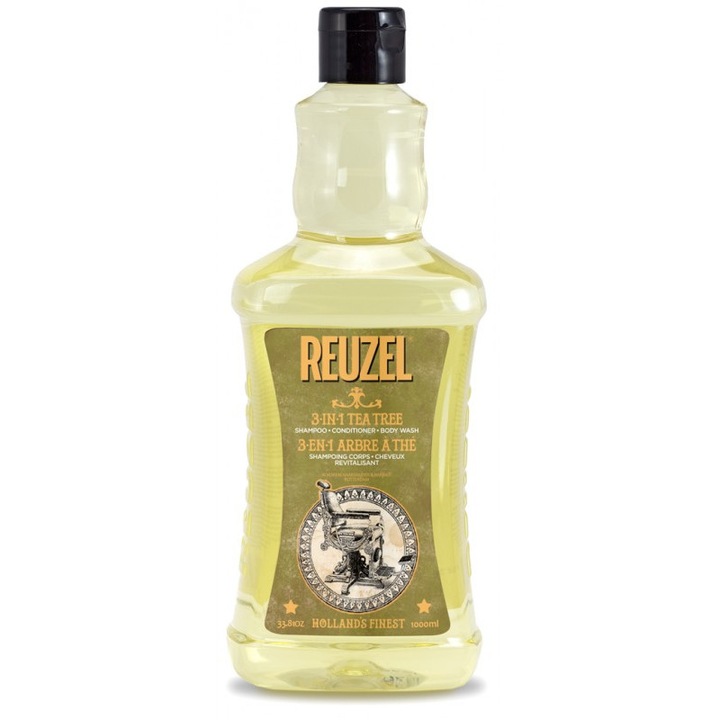 Sampon 3 in 1 - Reuzel Tea Tree Shampoo, Conditioner And Body Wash
