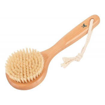 Perie corp, lemn fag, maner scurt, peri porc mistret, 25 cm Perie corp, lemn fag, maner scurt, peri porc mistret, 25 cm