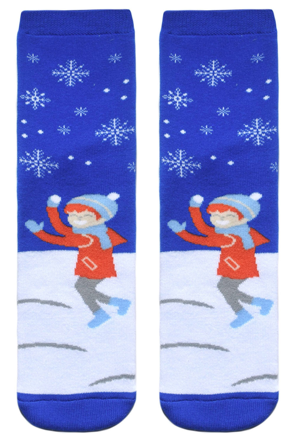 Sosete haioase si flausate Home-Line, Conte Elegant, Albastru marin