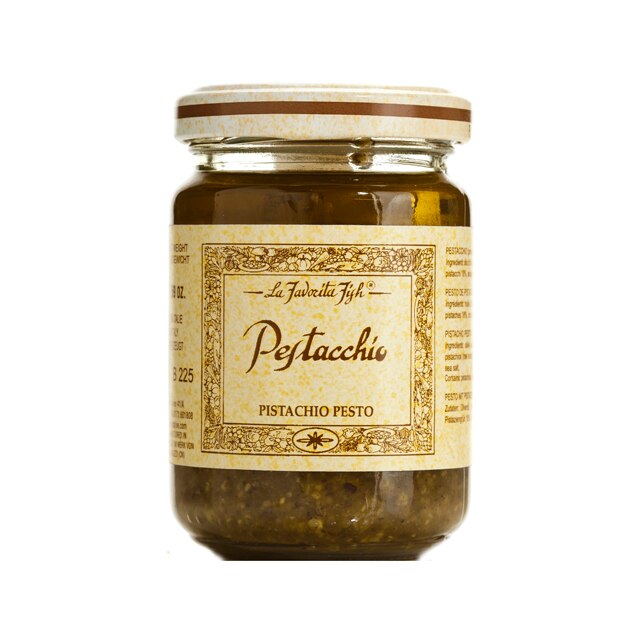 Sos Pesto cu Fistic si Busuioc DOP,La Favorita Fish, Italia, 130 g