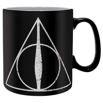Cana Harry Potter, Talismanele Mortii, 460 ml, ceramica Cana Harry Potter, Talismanele Mortii, 460 ml, ceramica