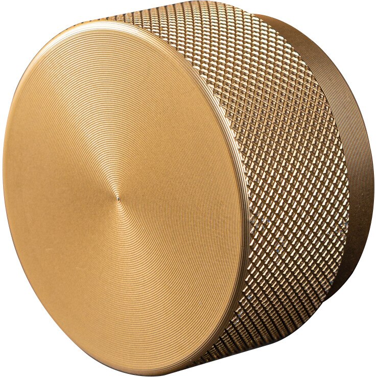 Buton pentru mobilier Graf Big, alama periata intunecata, D 50 mm