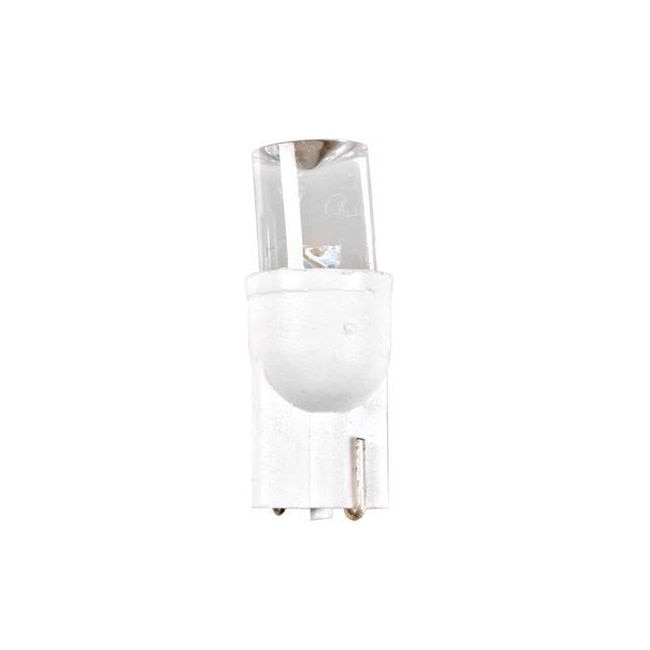 Set 2 becuri tip LED, soclu plastic, T10 W2.1X9.5d, 12V, alb dispersat