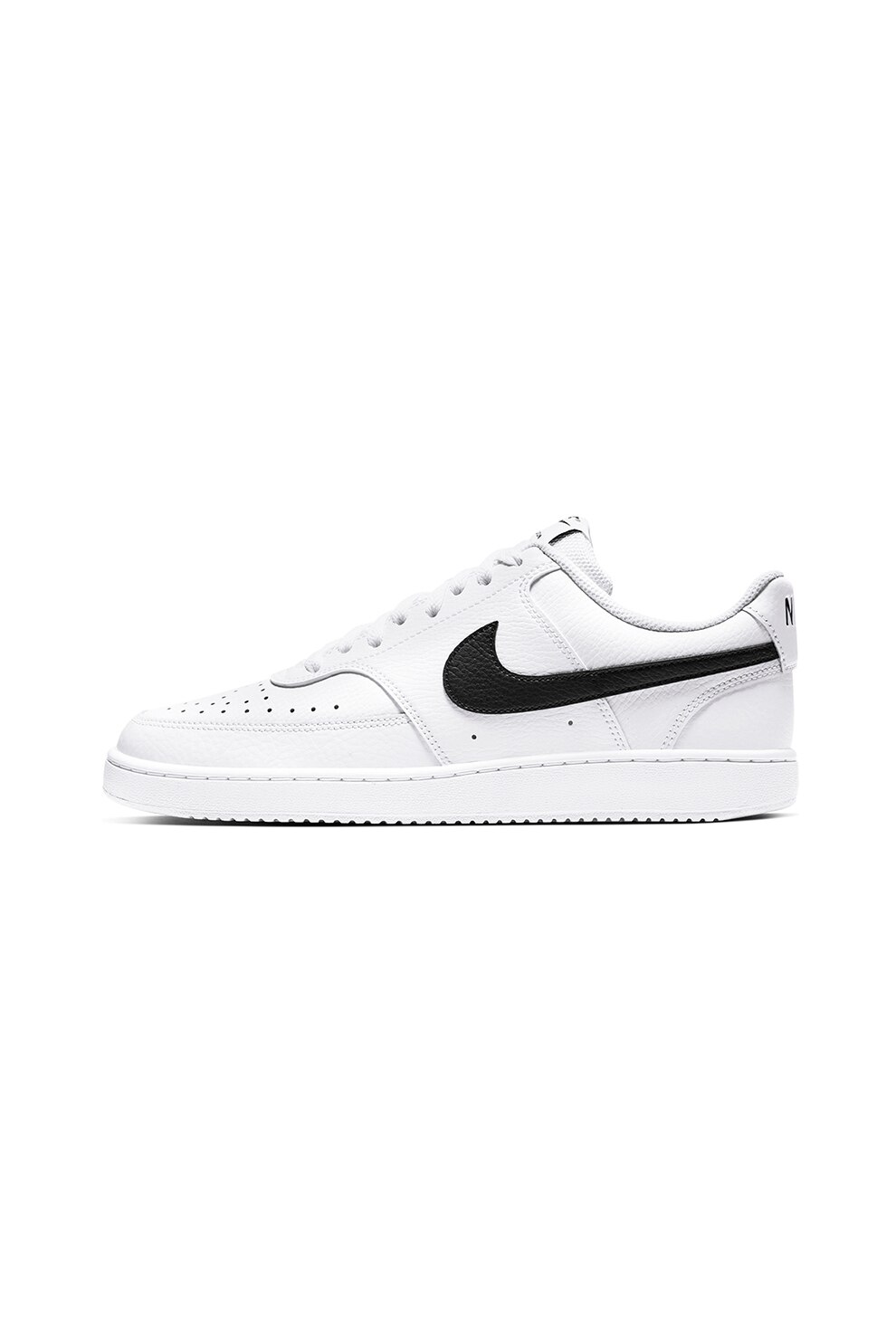 Nike, Pantofi sport din piele si piele ecologica Court Vision