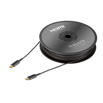 Cablu HDMI2.0 prin fibra optica 3m, Inakustik Excellence 009241003 Cablu HDMI2.0 prin fibra optica 3m, Inakustik Excellence 009241003