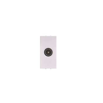 Priza Tv Directa Modular 1M Alb - Leon Priza Tv Directa Modular 1M Alb - Leon