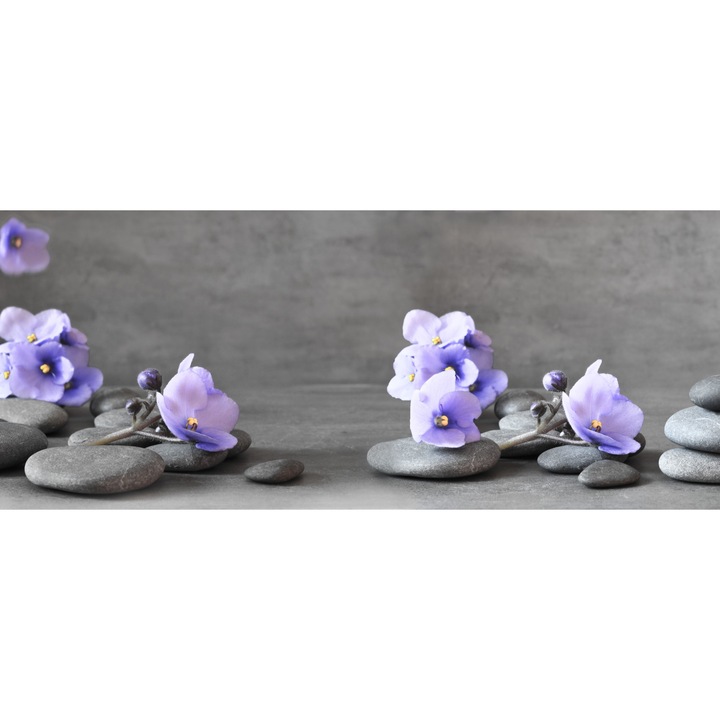 Sticla bucatarie sau baie , GLASFABRIK, Sticla securizata, 4 mm, Multicolor,2400x600 mm dkemg49