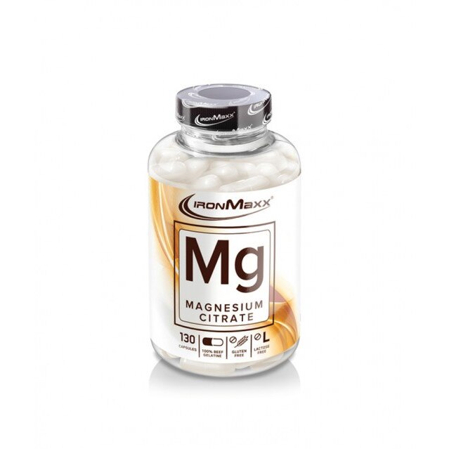 Supliment nutritiv, IronMaxx, Magneziu 910mg, 130capsule