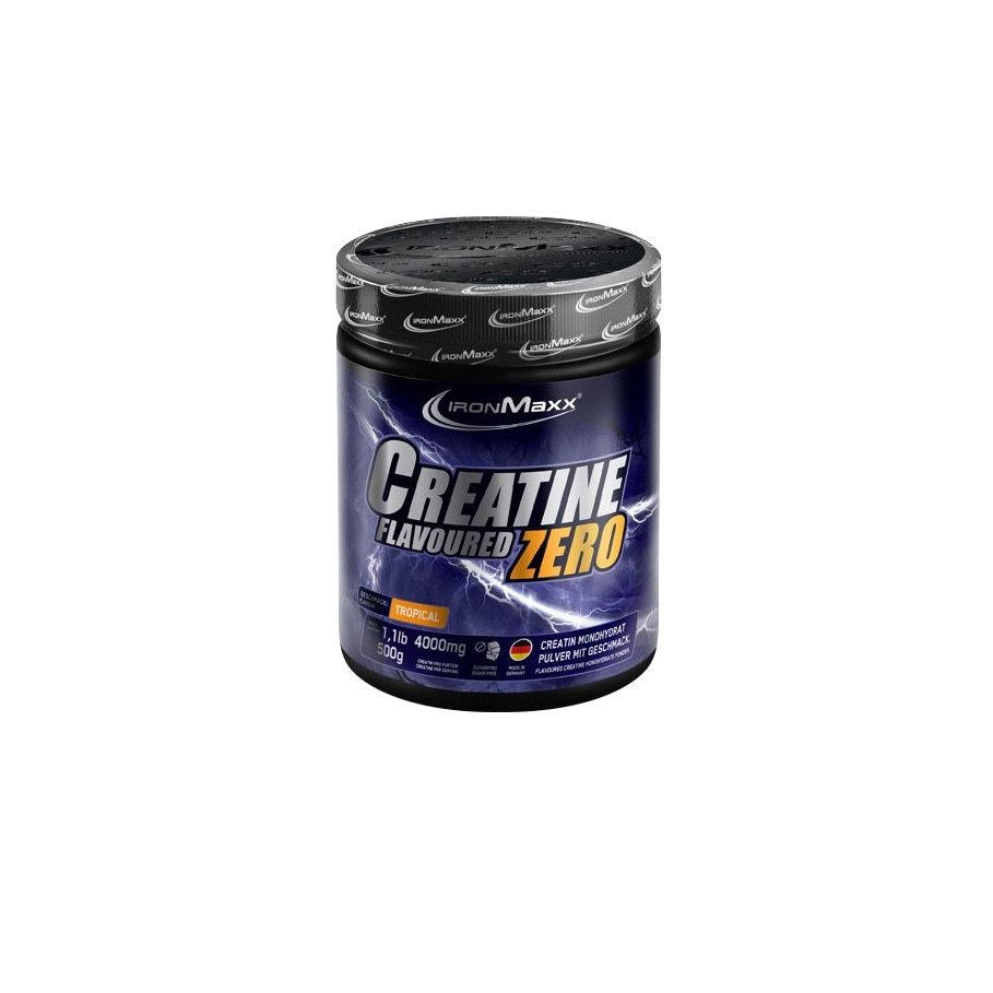 Supliment nutritiv, IronMaxx, Creatine Flavoured zero 500g cherry
