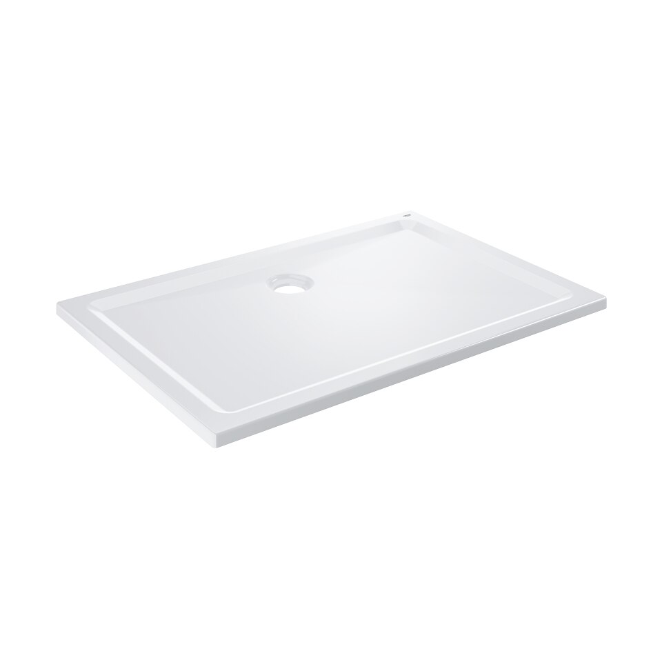 Cadita dus Grohe 39305000, 80 x 120 cm, acril, Alb