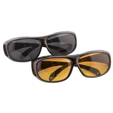 Set 2 Perechi Ochelari Pentru Condus Ziua Noapte Hd Vision Unisex Emag Ro