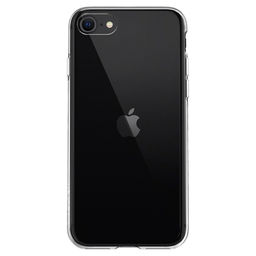 Husa Spigen Liquid Crystal pentru iPhone SE 2 (2020), Transparent