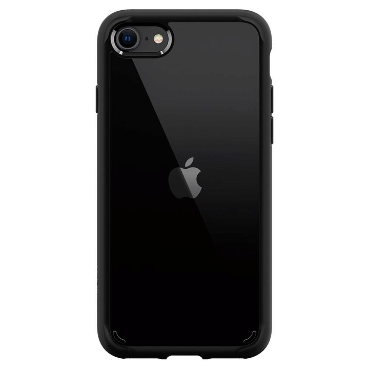 Spigen Ultra Hybrid ütésálló tok iPhone SE 2 (2020) / iPhone 8 (4.7 ") készülékhez, matt fekete