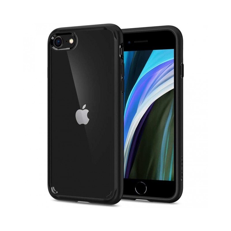 Husa Premium Spigen Ultra Hybrid iPhone Se 2 ( 2020 ) , negru Trasparent