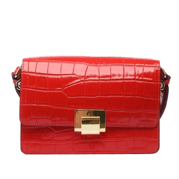 Poseta dama,piele,Toro Nero,Slitherin red Poseta dama,piele,Toro Nero,Slitherin red