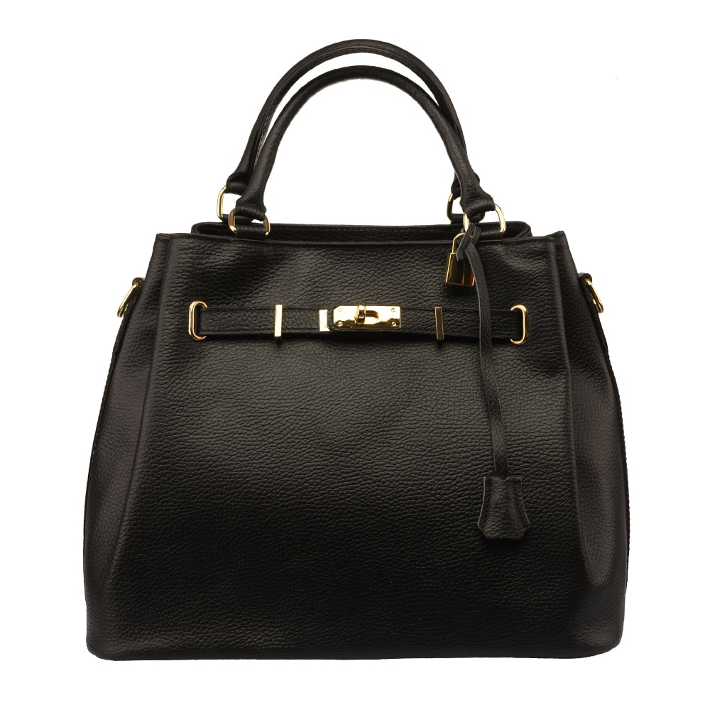 Poseta dama,piele,Toro Nero,Odyssey black