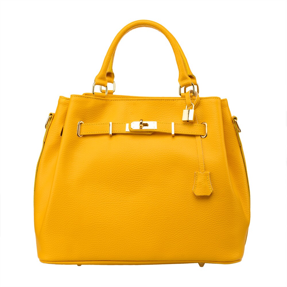 Poseta dama,piele,Toro Nero,Odyssey yellow