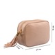 Bőrtáska, bőr, Toro Nero, Little secret pale pink