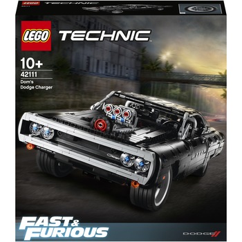 LEGO Technic - Dom's Dodge Charger 42111, 1077 piese LEGO Technic - Dom's Dodge Charger 42111, 1077 piese