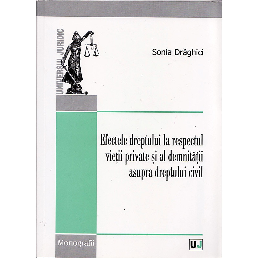 Efectele dreptului la respectul vietii private si al demnitatii asupra dreptului civil - Sonia Draghici