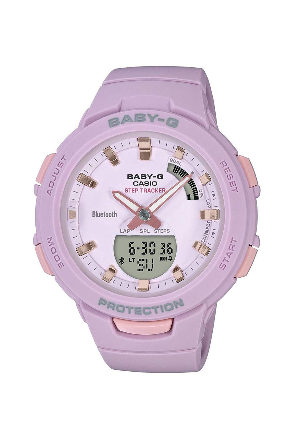 Casio, Ceas analog-digital Baby-G, Lilac