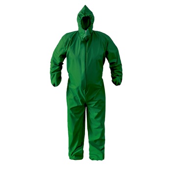 Combinezon Kenhaus impermeabil din fas peliculizat Verde 58 (3XL) Combinezon Kenhaus impermeabil din fas peliculizat Verde 58 (3XL)