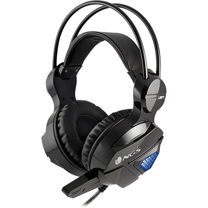 Casti Gaming cu microfon si lumini led, GHX-500 ,NGS