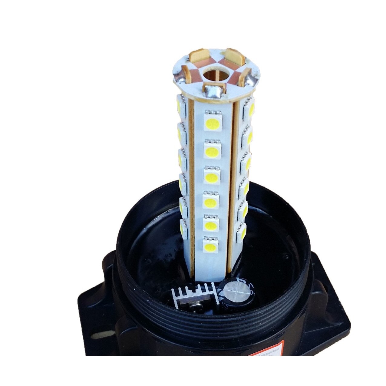 Сигнална лампа, LED, За машини, Жълт, 12V - 24V - eMAG.bg